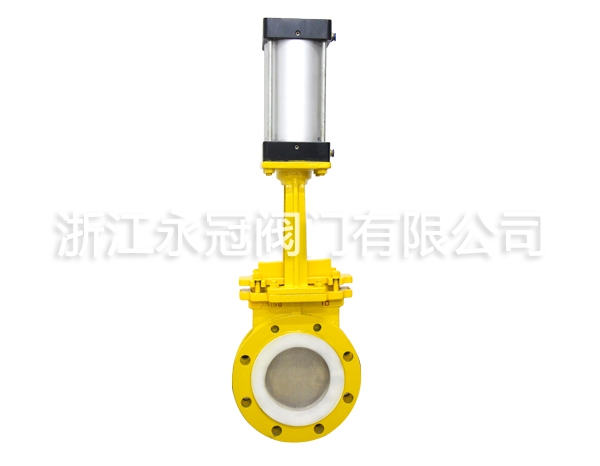 氣動陶瓷刀型閘閥PZV73TC 氣動陶瓷刀型閘閥PZV73TC